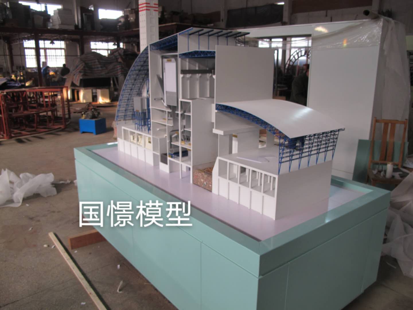 申扎县工业模型