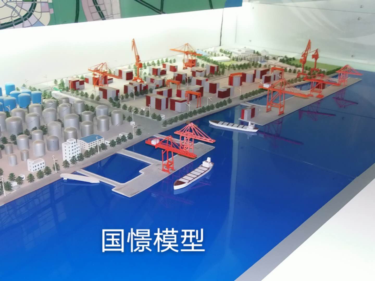 申扎县工业模型