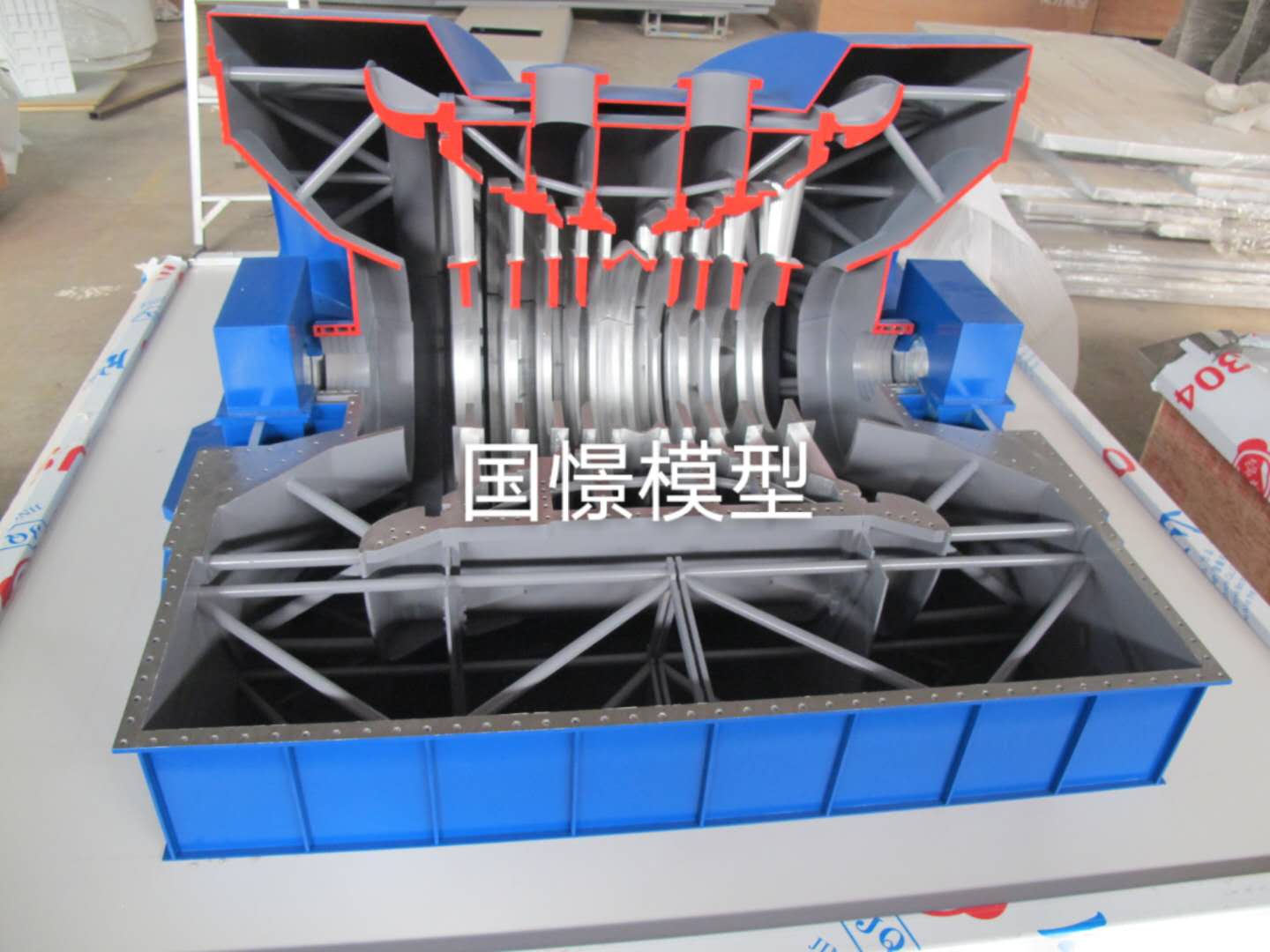 申扎县机械模型