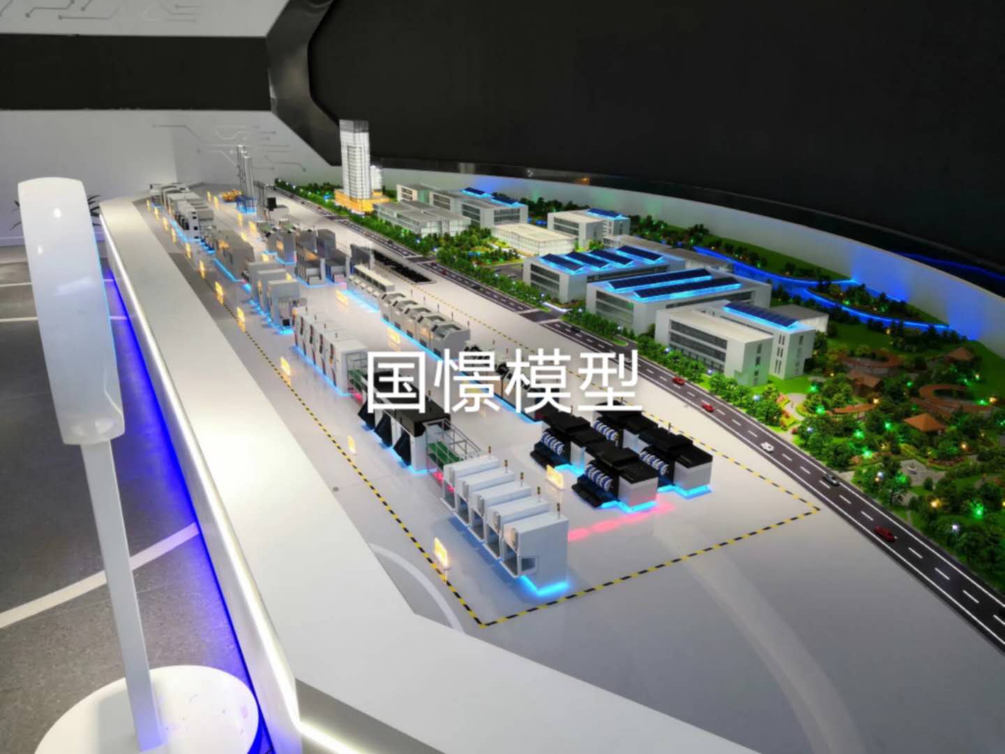申扎县建筑模型