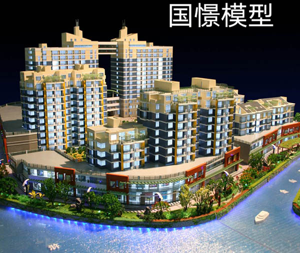 申扎县建筑模型