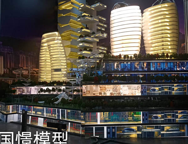 申扎县建筑模型