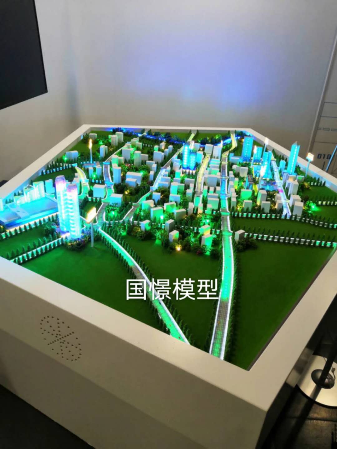 申扎县建筑模型