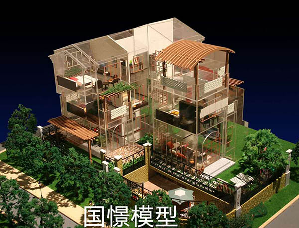 申扎县建筑模型