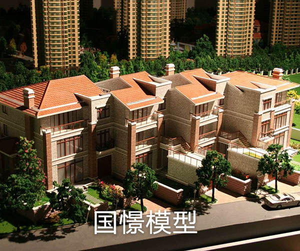 申扎县建筑模型