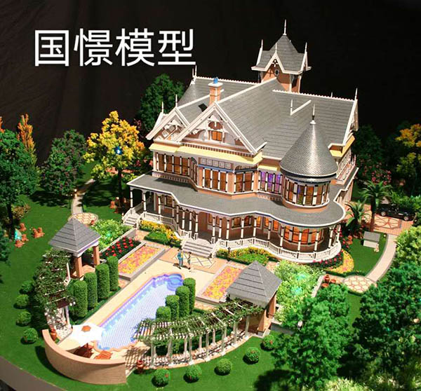 申扎县建筑模型