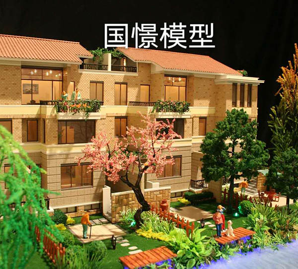 申扎县建筑模型