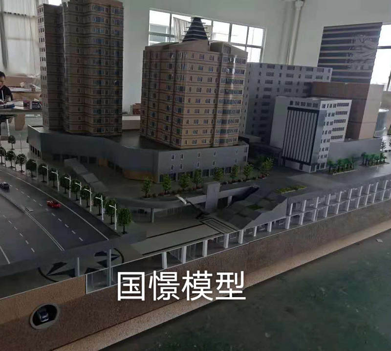 申扎县建筑模型