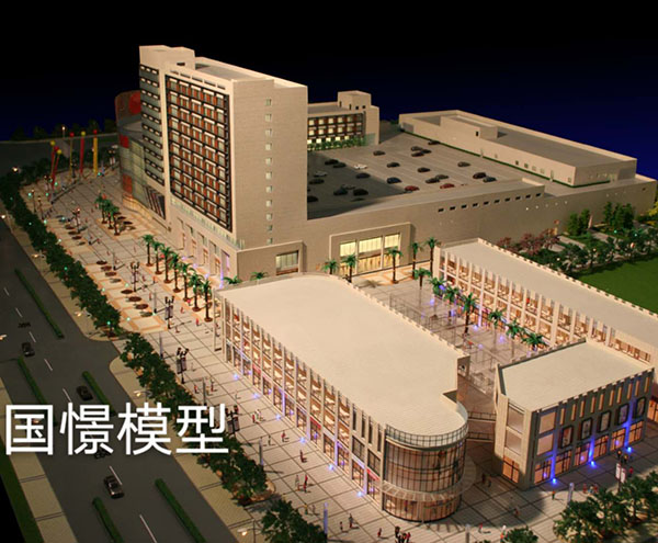 申扎县建筑模型