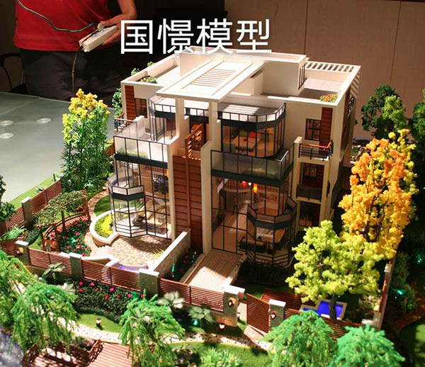 申扎县建筑模型