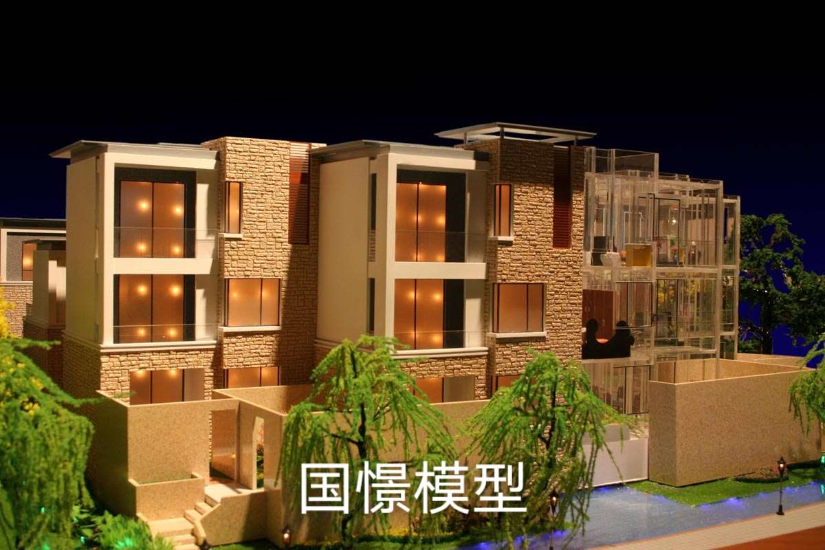 申扎县建筑模型