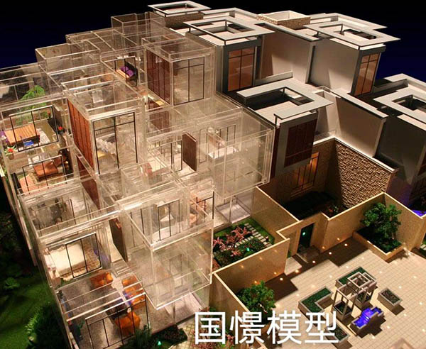 申扎县建筑模型