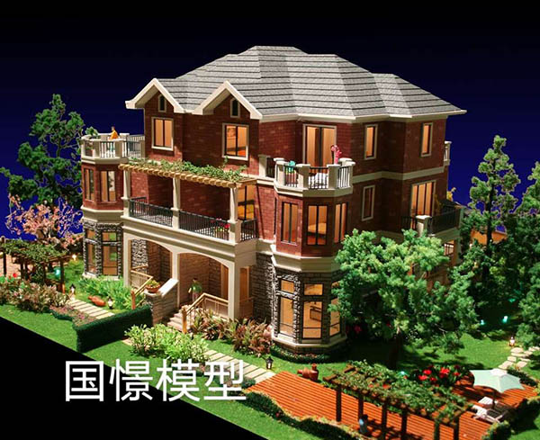 申扎县建筑模型