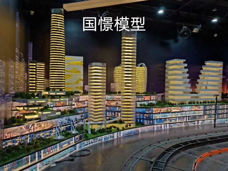 申扎县建筑模型