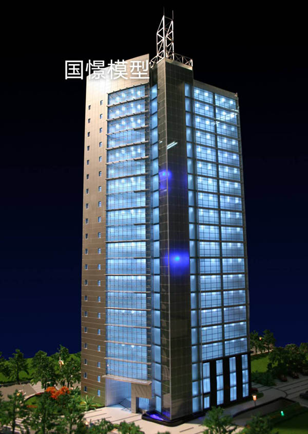 申扎县建筑模型