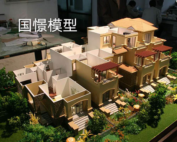 申扎县建筑模型