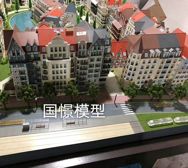申扎县建筑模型