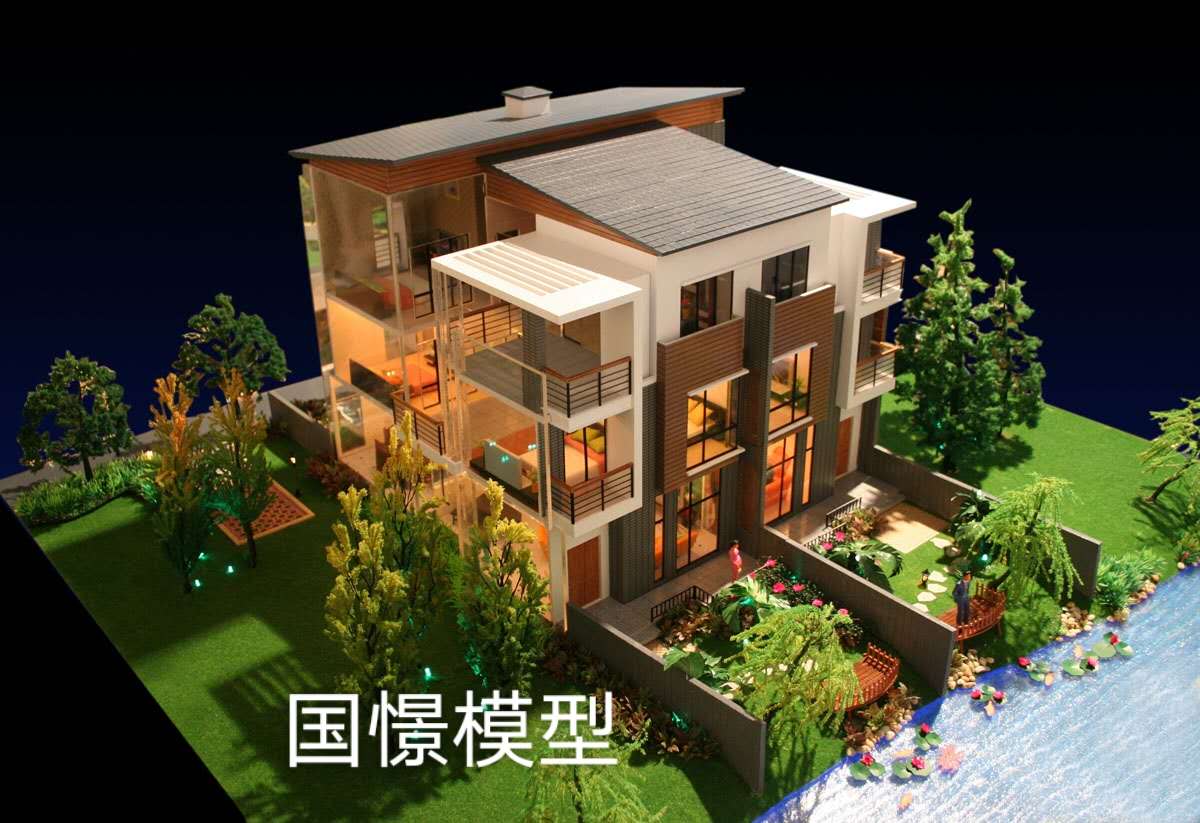 申扎县建筑模型