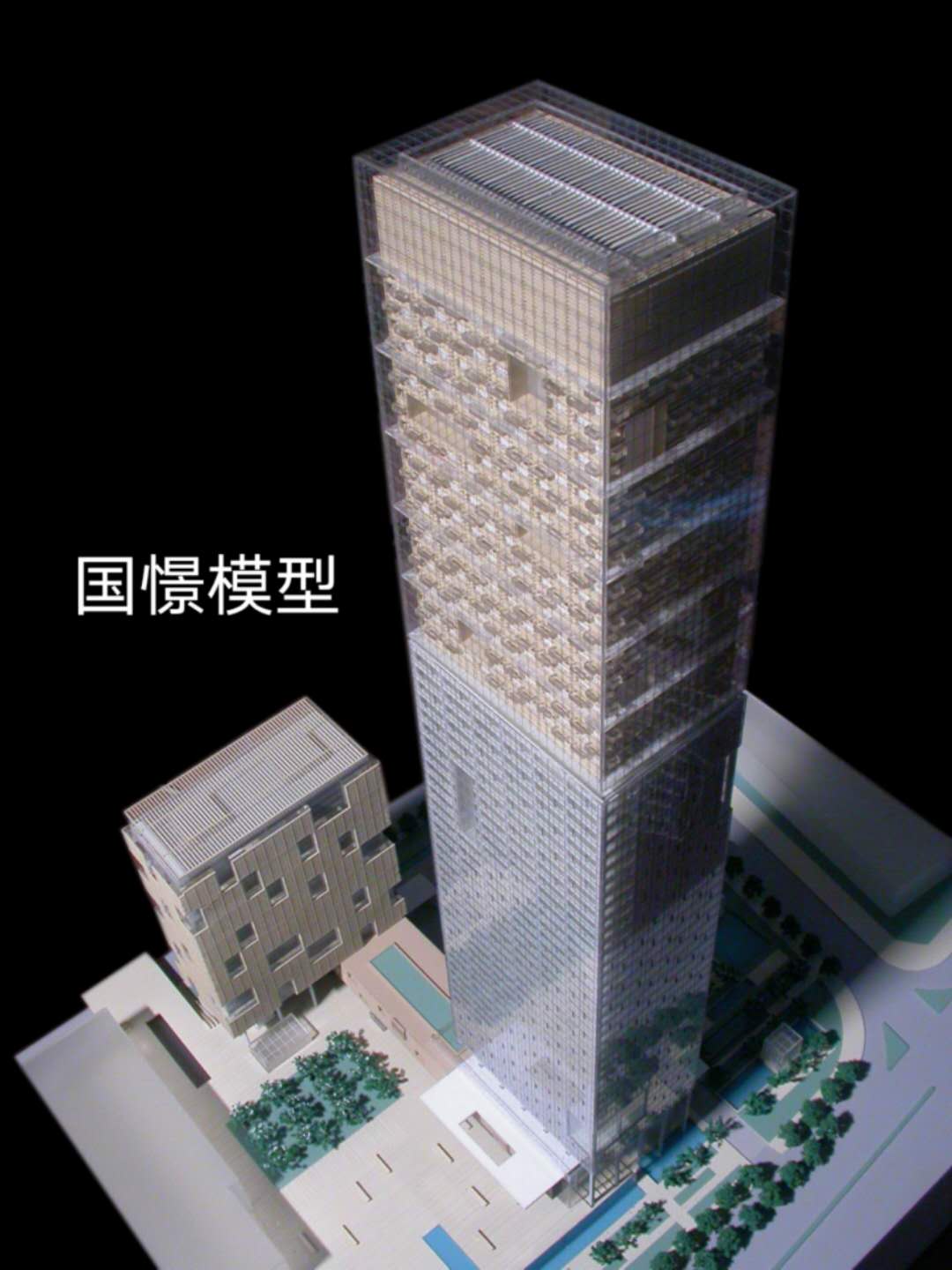 申扎县建筑模型