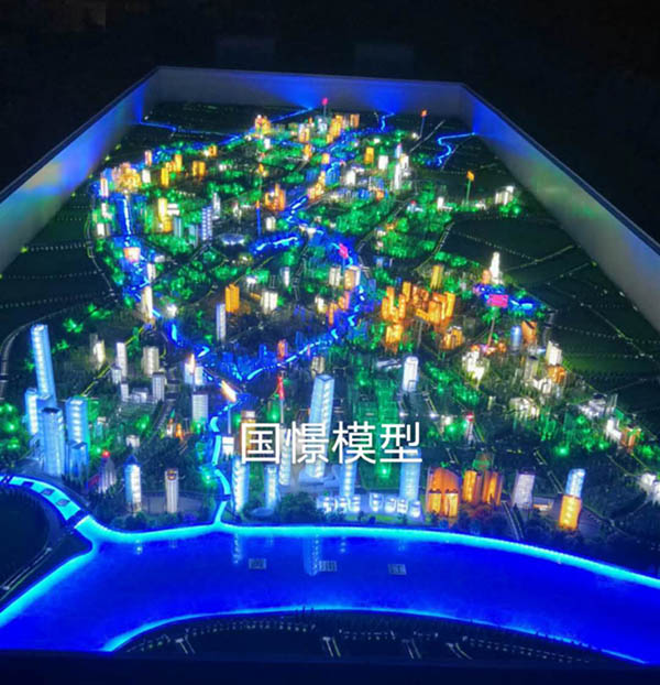 申扎县建筑模型