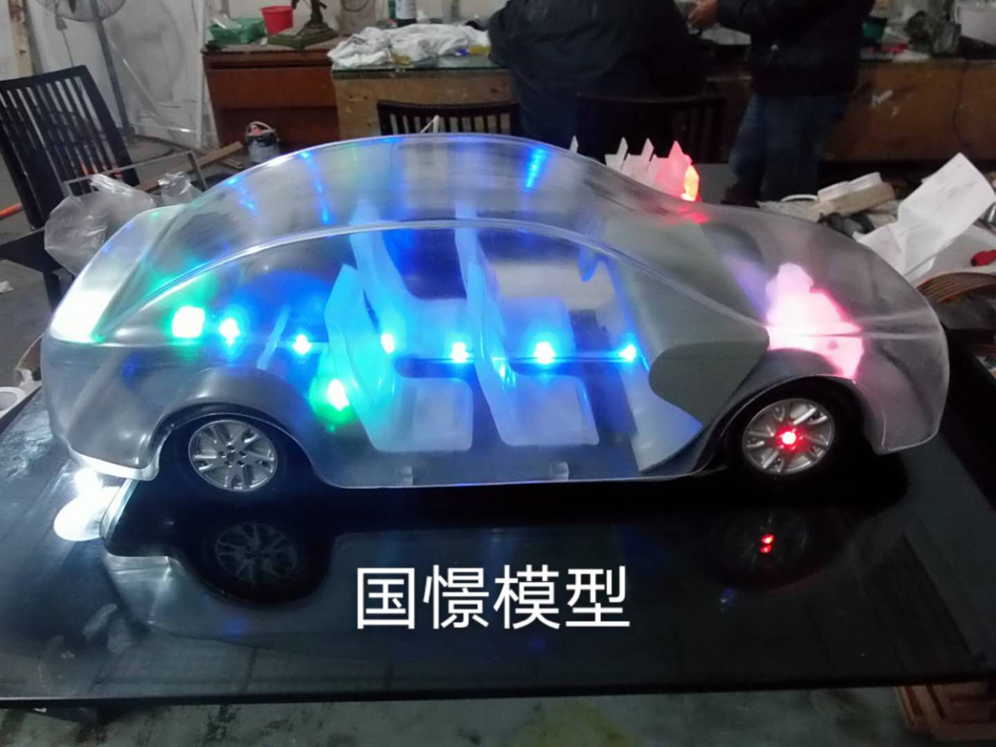 申扎县透明车模型