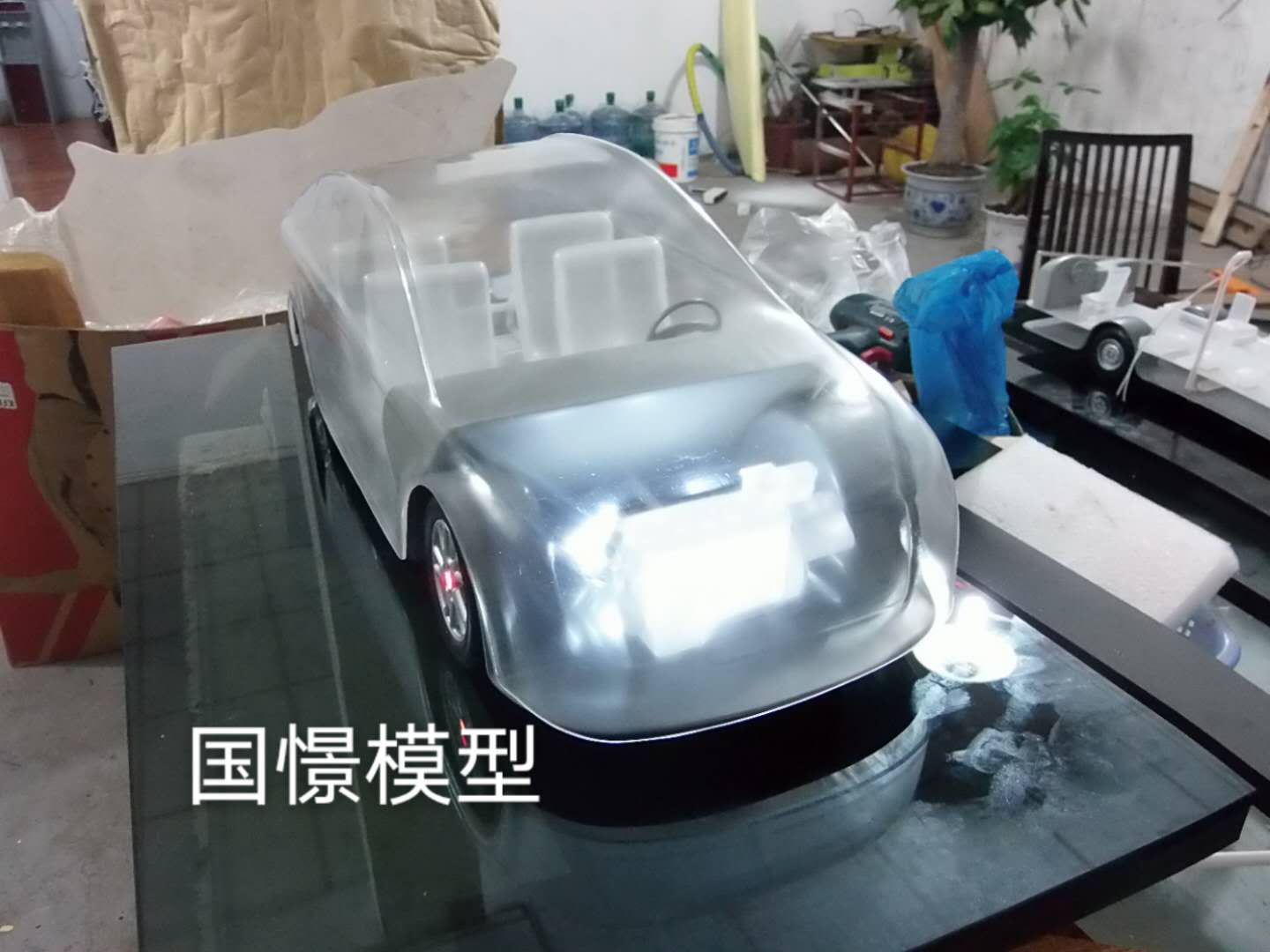 申扎县透明车模型
