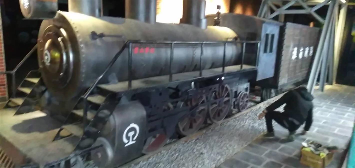 申扎县蒸汽火车模型